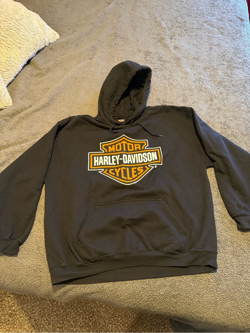 Harley-Davidson womans Black Hoodie with Logo